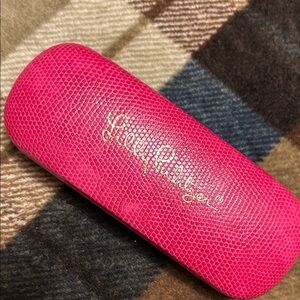 Lilly Pulitzer Hot Pink Sunglasses Case